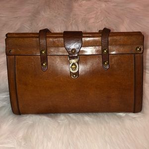 Vintage leather John Romain Purse